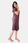 Sweetmoon Long T Shirt Nightdress - Brown — thumbnail 4